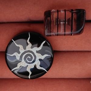 Lucite & Resin Rings